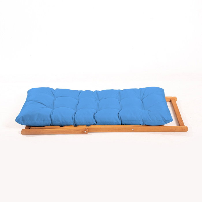 Hanah Home Silla de Jardín My006 Azul y Natural Hanah Home Silla de Jardín My006 Azul y Natural